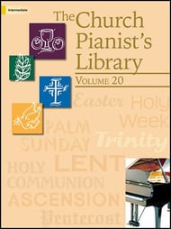 The Church Pianist's Library piano sheet music cover Thumbnail